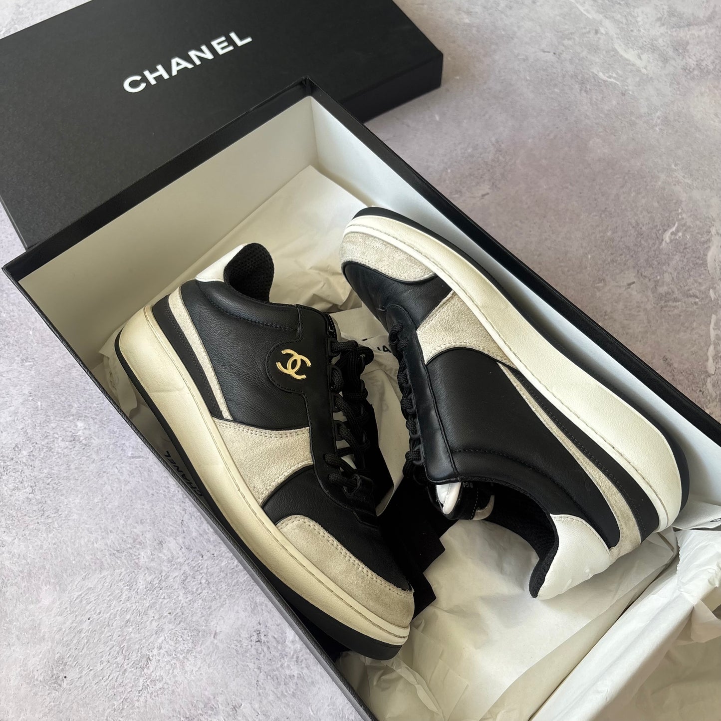 Womens Chanel Trainers - Fits UK 5.5/6