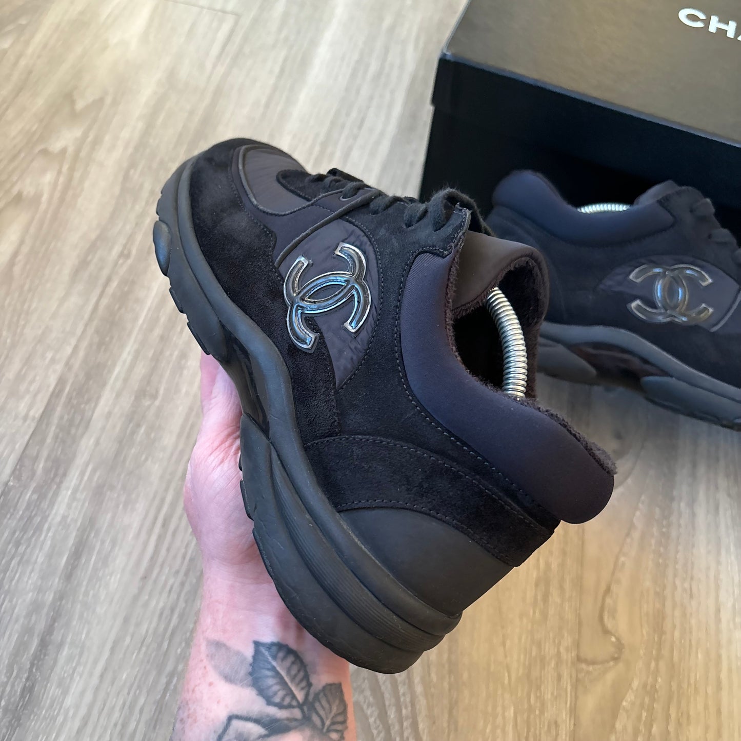 Chanel Runner Trainers UK 8