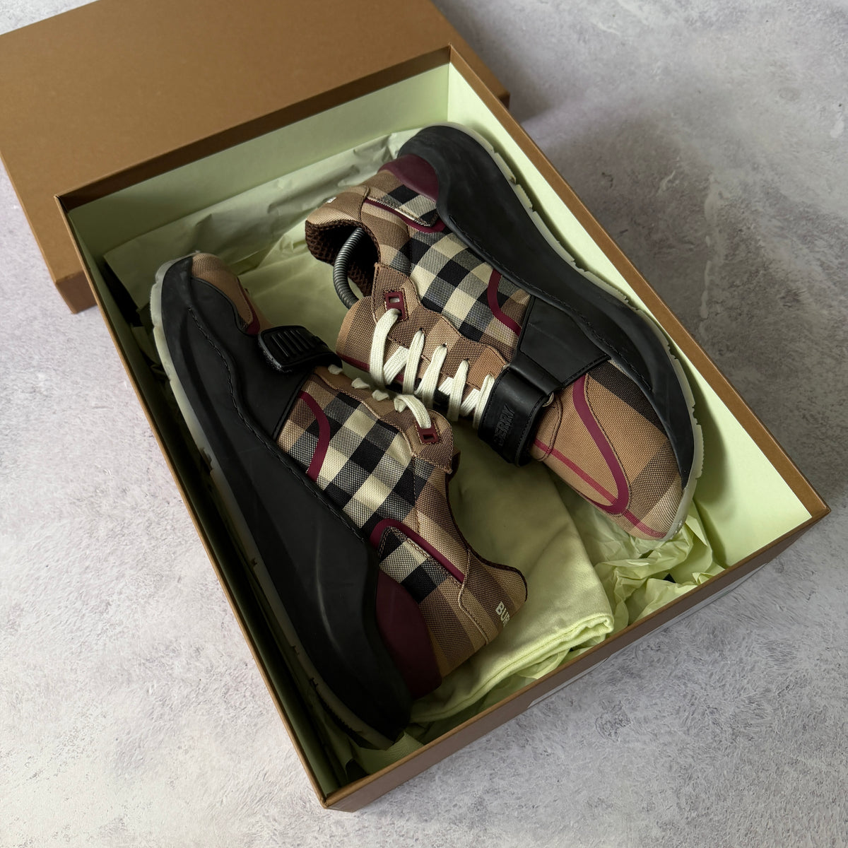 Burberry Ramsey Trainers - UK 9
