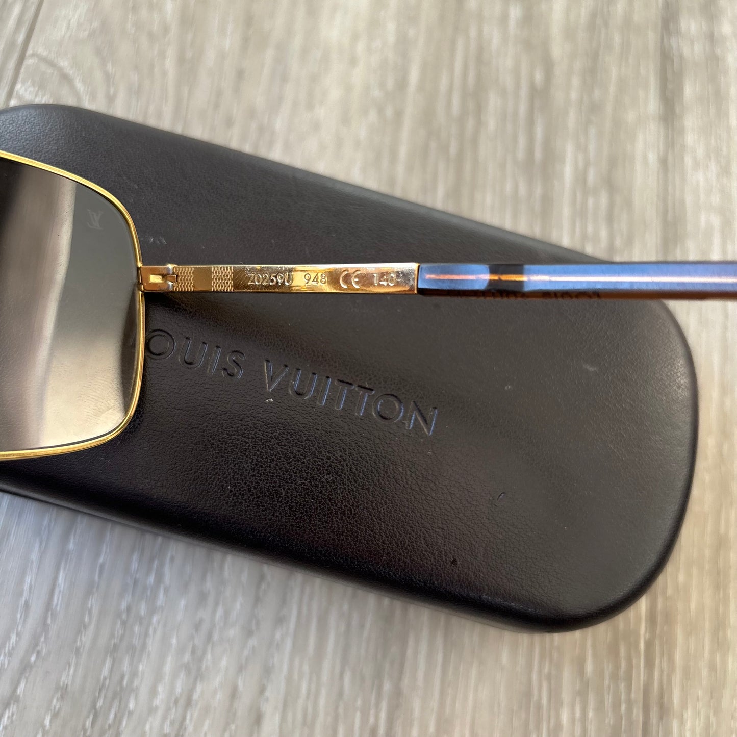 Louis Vuitton Attitude Sunglasses Gold