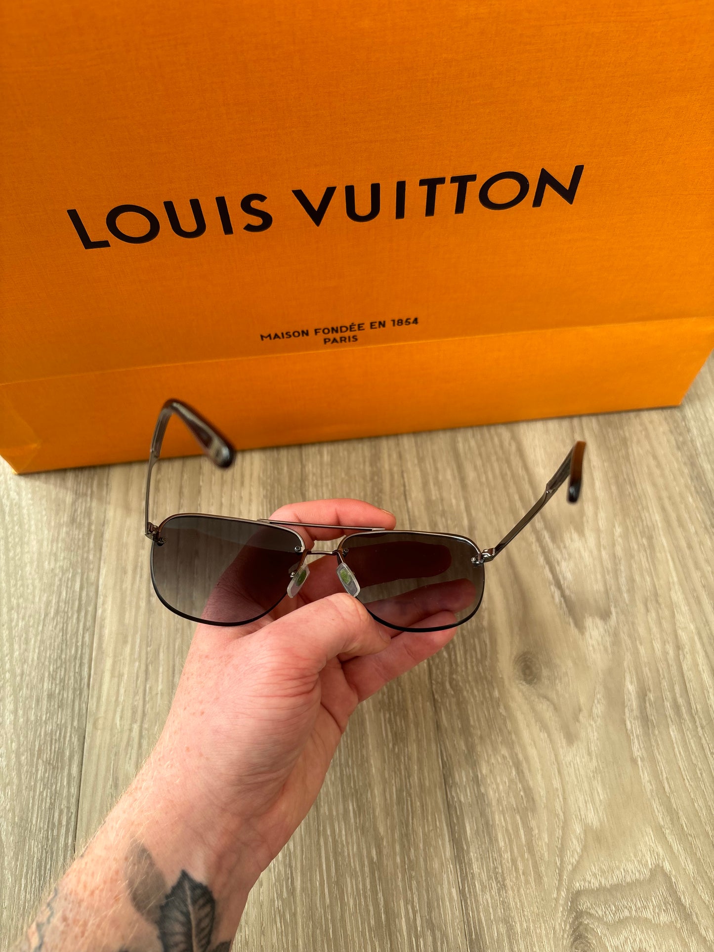 Louis Vuitton Damier Sunglasses