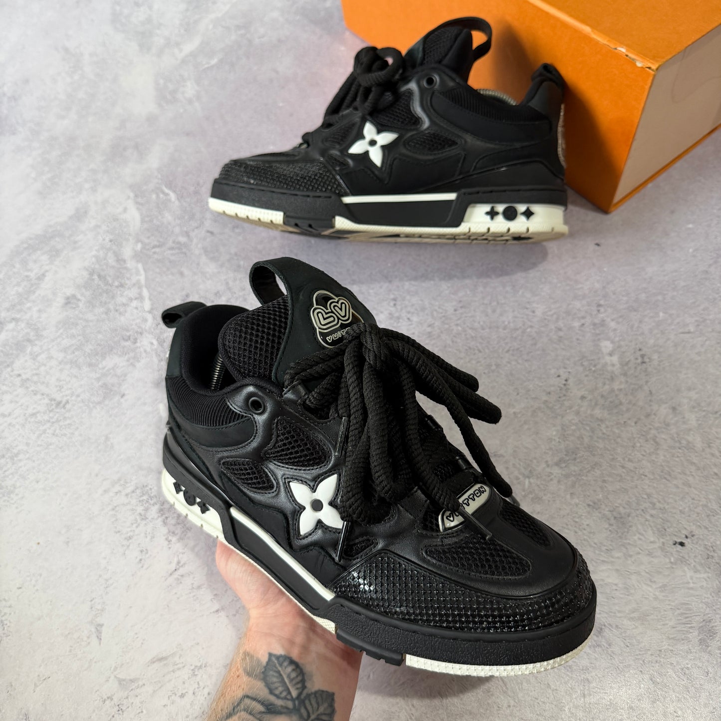 Louis Vuitton Skate Trainers - Fits UK 7