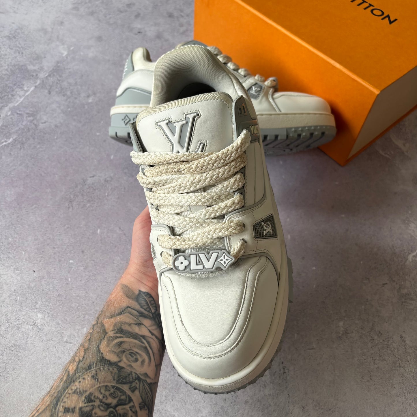 Louis Vuitton Maxi Trainers - Fits UK 10.5
