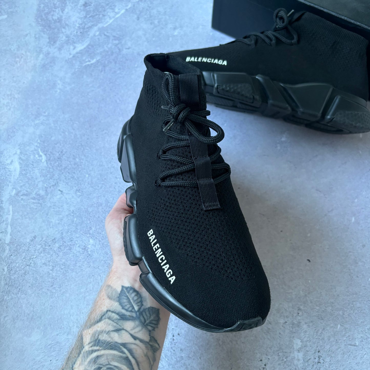 Balenciaga Speed Laced Trainers - Fits UK 8