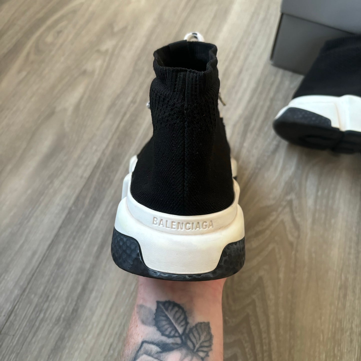 Balenciaga Speed Laced Trainers UK 9