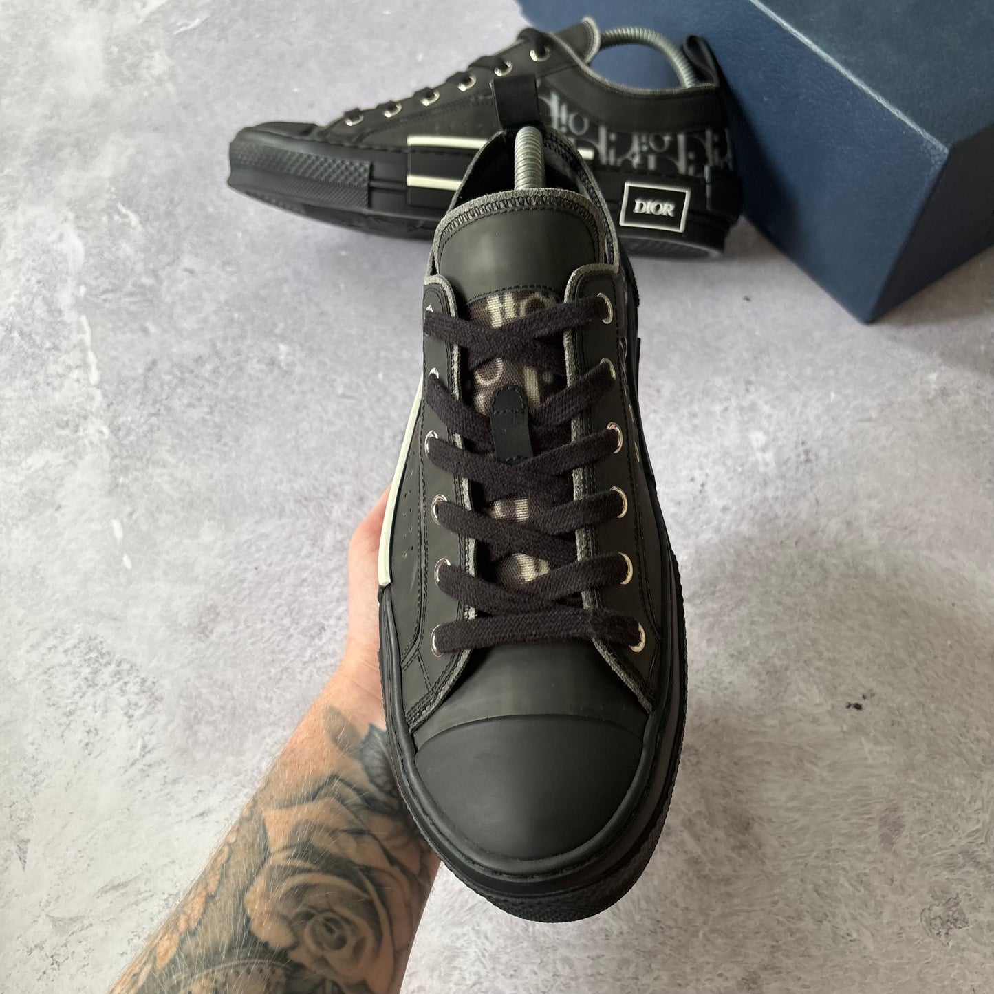 Dior B23 Low Trainers - UK 7