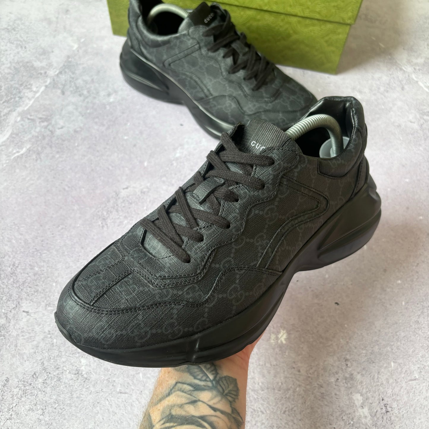 Gucci Rython Trainers - UK 9