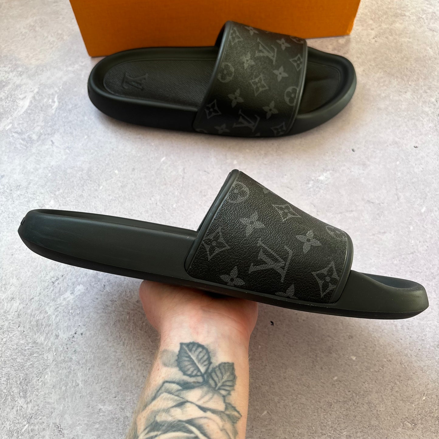 Louis Vuitton Waterfront Mule Sliders - Fits UK 10.5/11