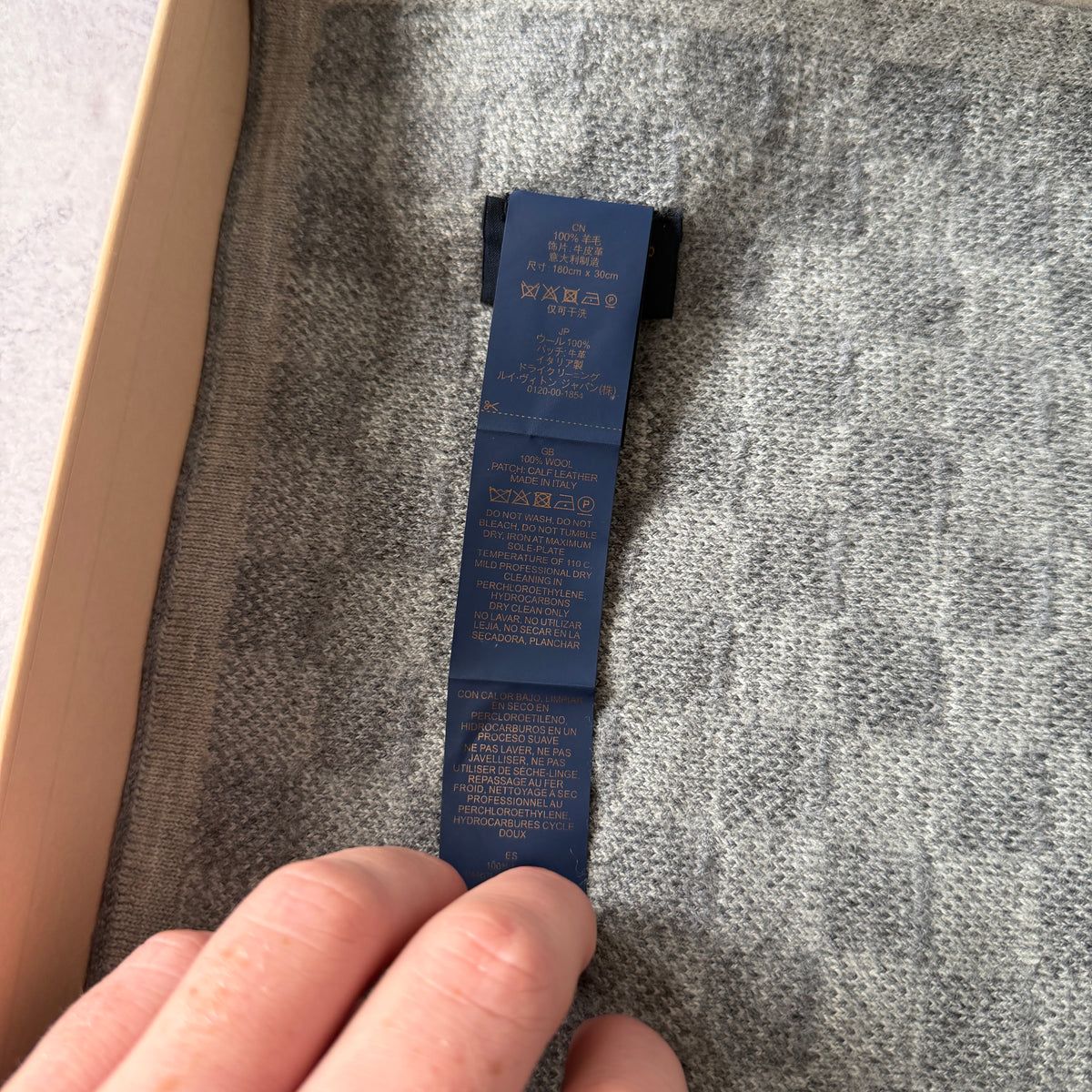 Louis Vuitton Damier Scarf