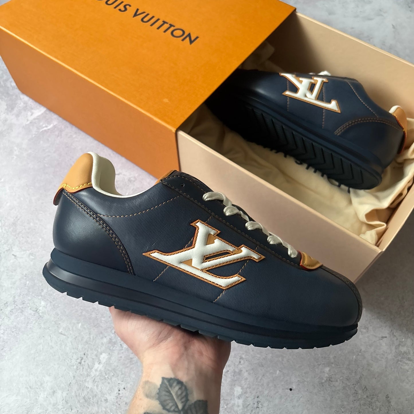 Brand New Louis Vuitton Buttersoft Trainers - Fits UK 10