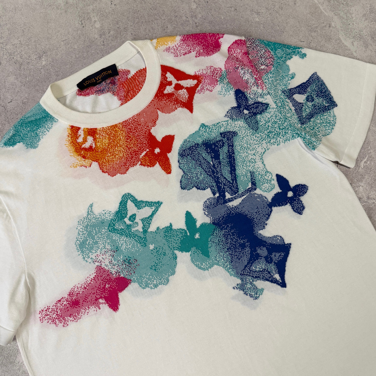 Louis Vuitton Watercolour T-Shirt - XL