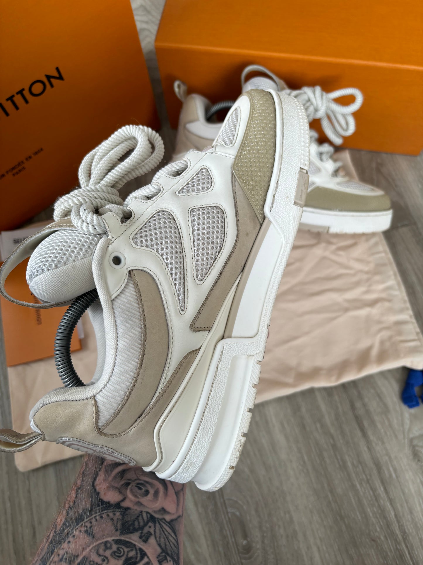 Louis Vuitton Skate Sneakers UK 7.5