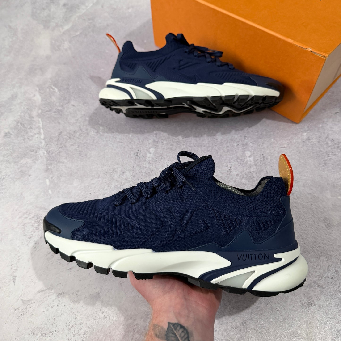 Louis Vuitton Tatic Knit Trainers - Fits UK 10.5/11