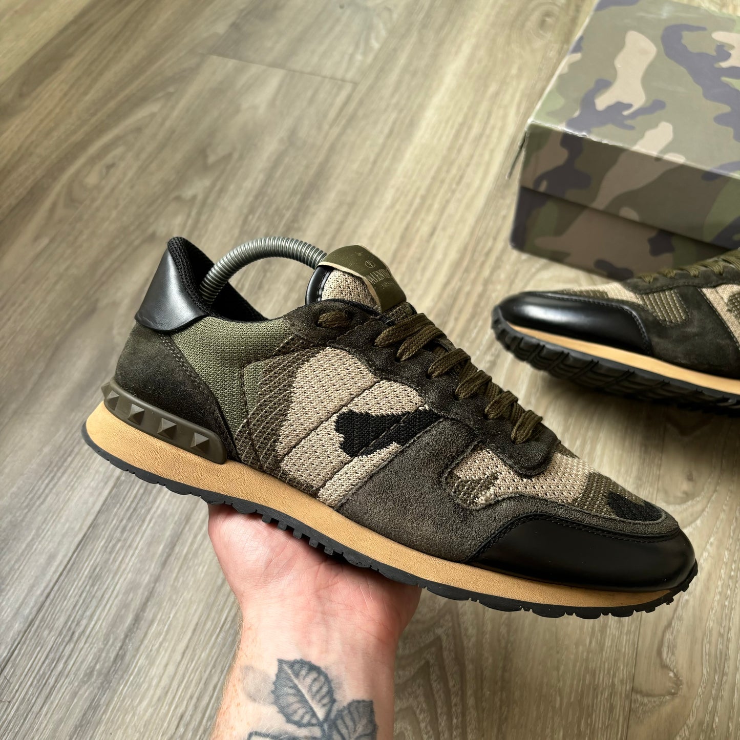 Valentino Rockrunner Trainers UK 7.5