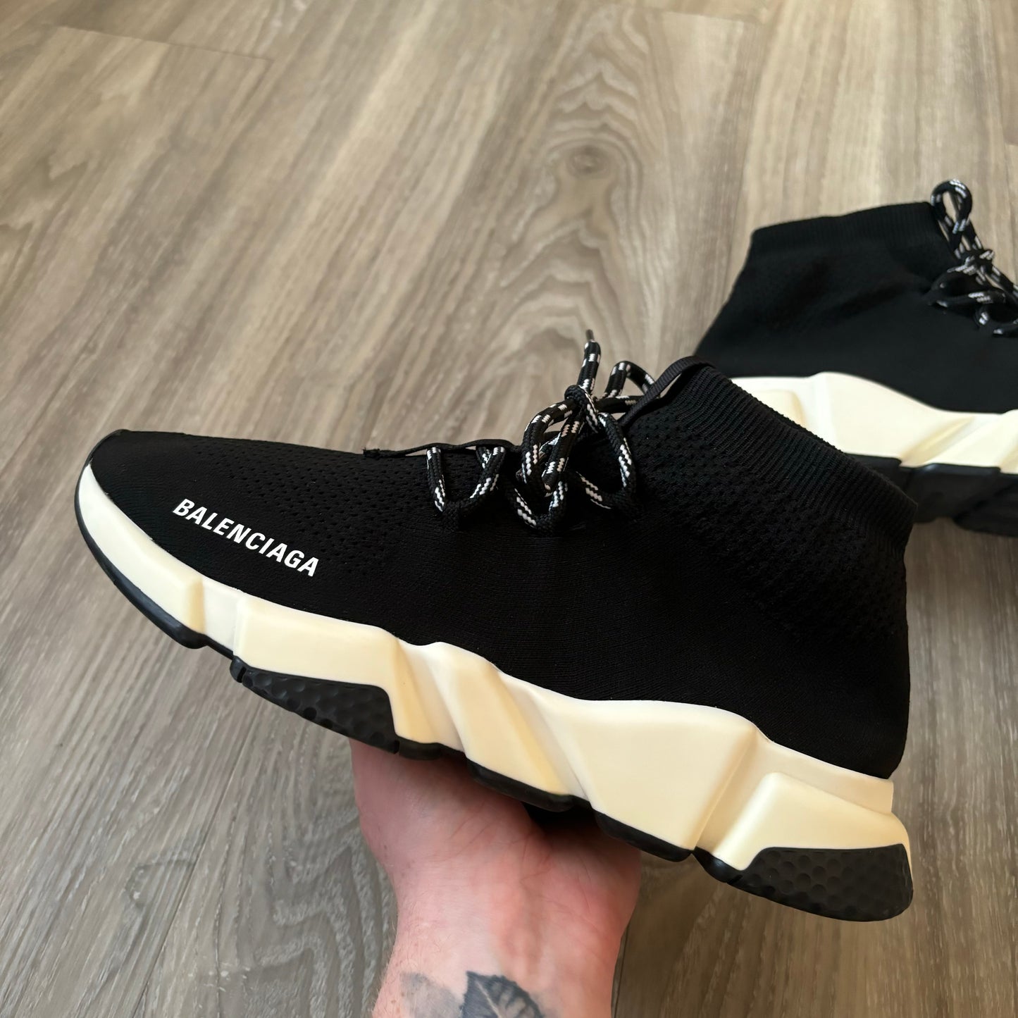 Balenciaga Speed Laced Trainers UK 9