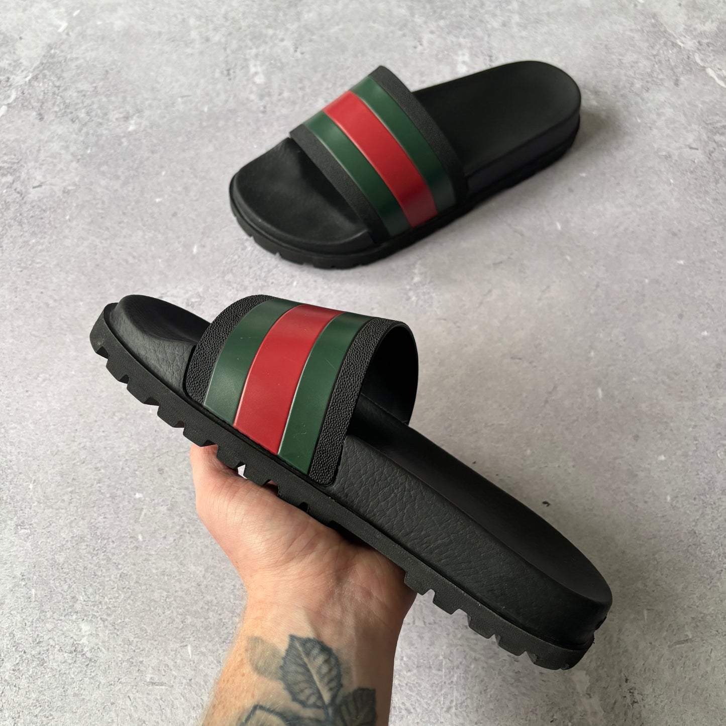 Gucci Web Sliders - UK 7