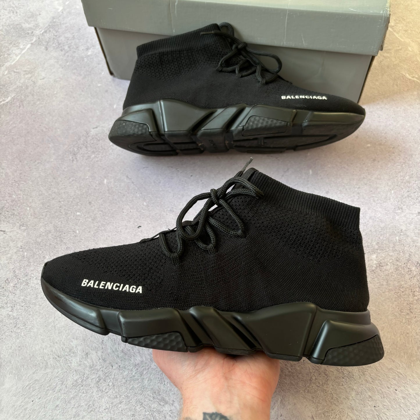 Balenciaga Speed Laced Trainers - Fits UK 9