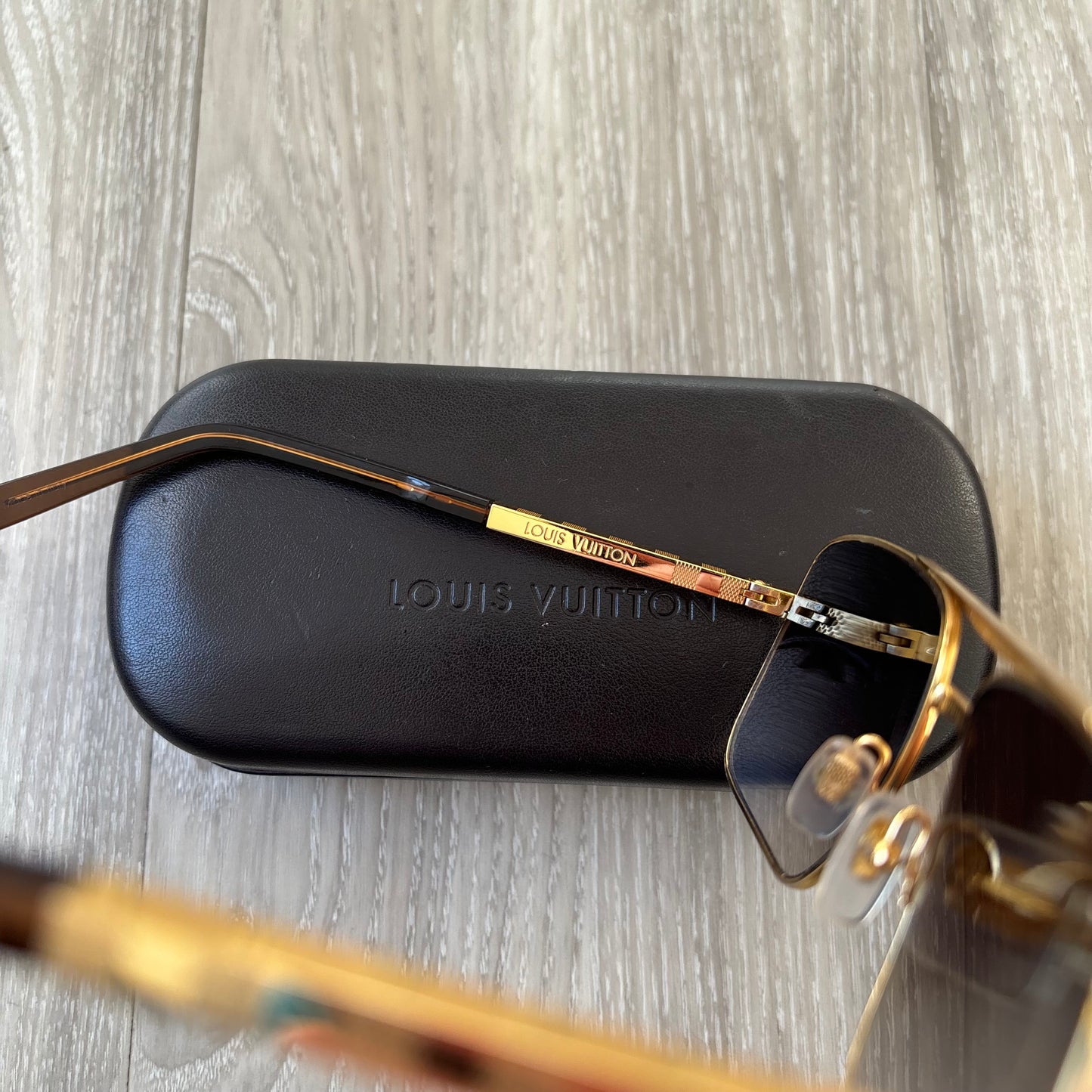 Louis Vuitton Attitude Sunglasses Gold