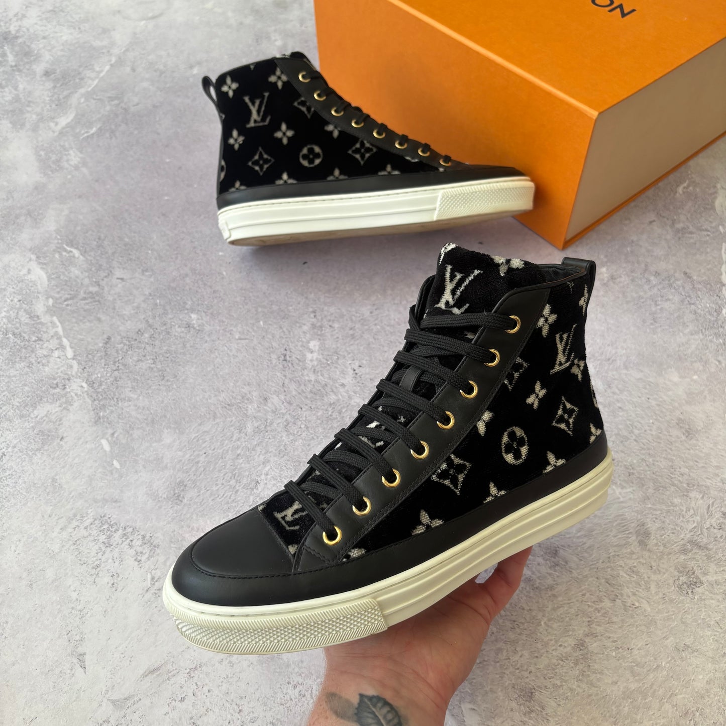 Womens Louis Vuitton Stellar Trainers - Fits UK 6