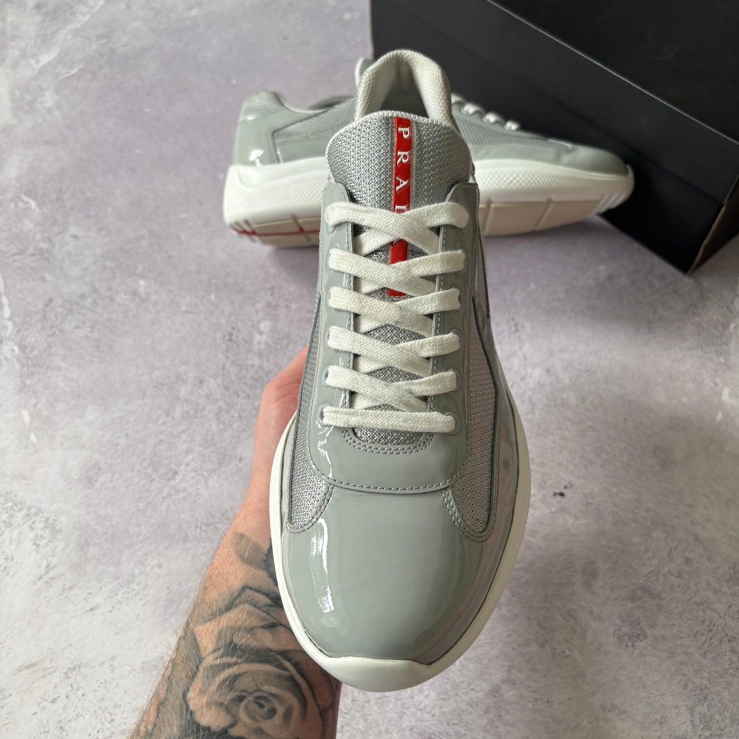 Prada America Cup Trainers - UK 9.5