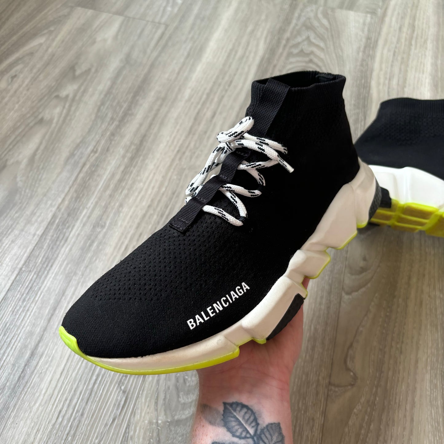 Balenciaga Speed Laced Trainers UK 11