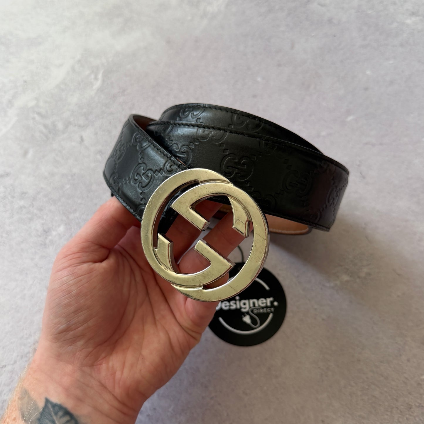 Gucci Belt - Fits Waist 32” - 36”