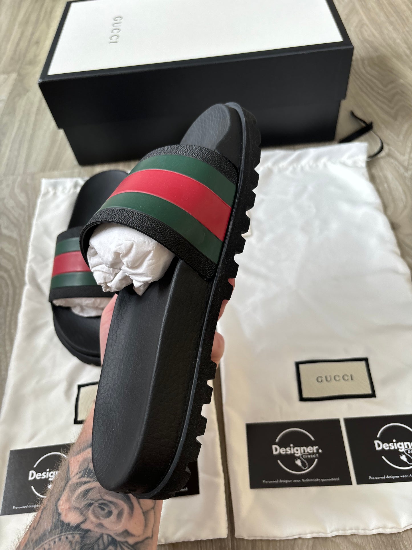 Gucci Sliders UK 6