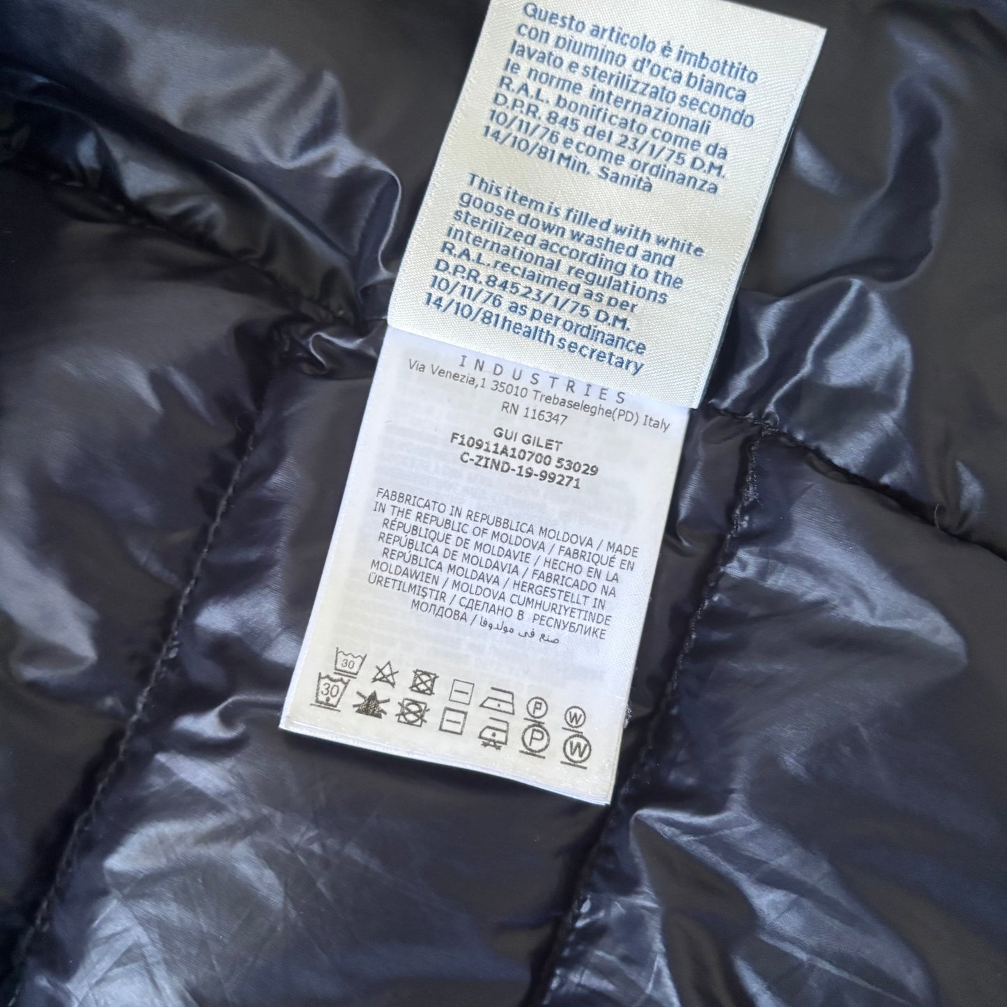 Moncler Gui Gilet - Size 5