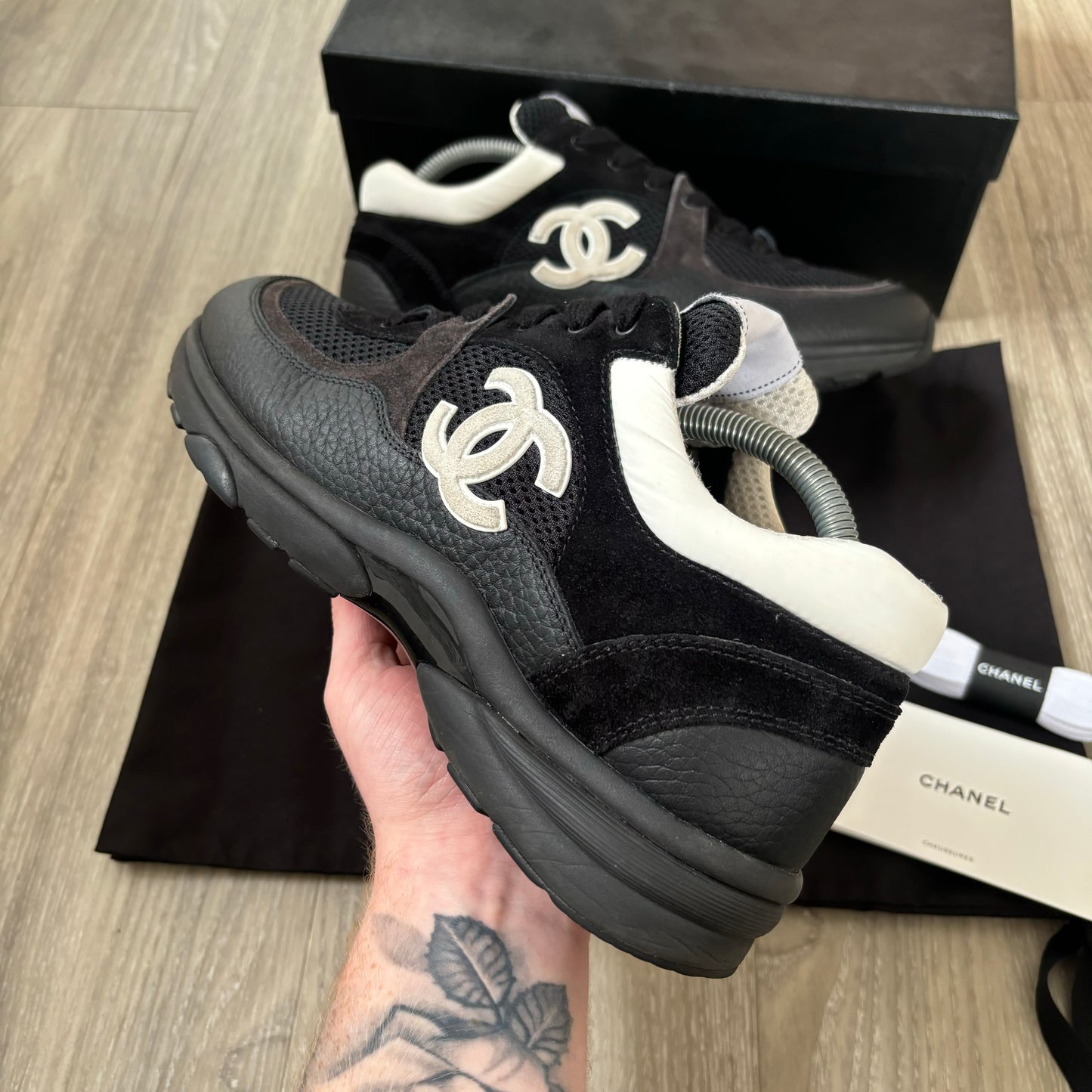 Chanel Trainers UK 7.5