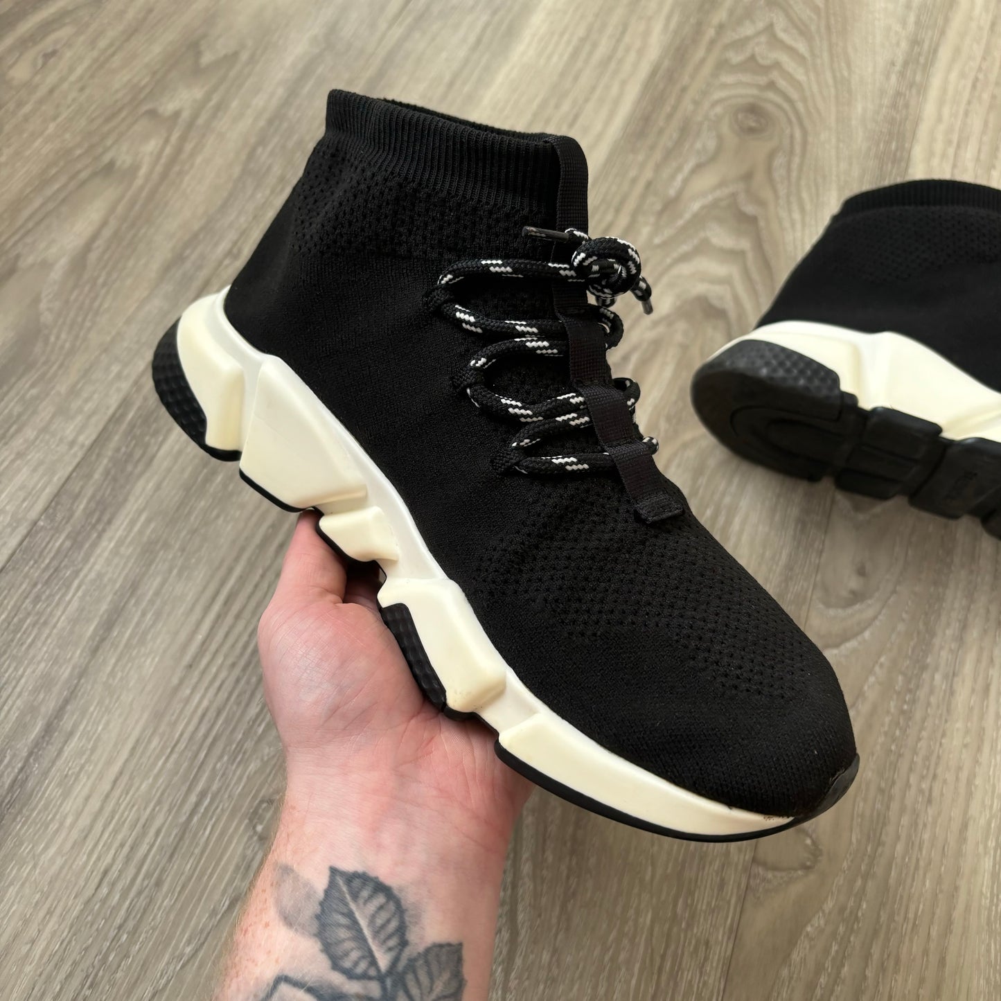 Balenciaga Speed Laced Trainers UK 8