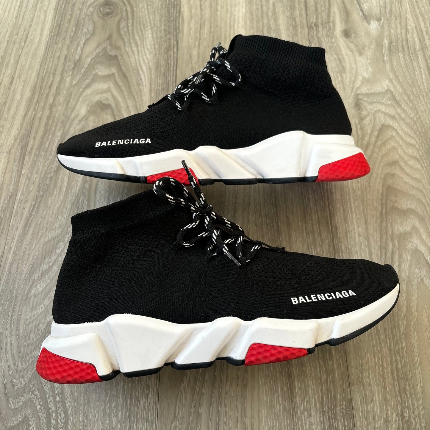 Balenciaga Speed Laced Trainers UK 9