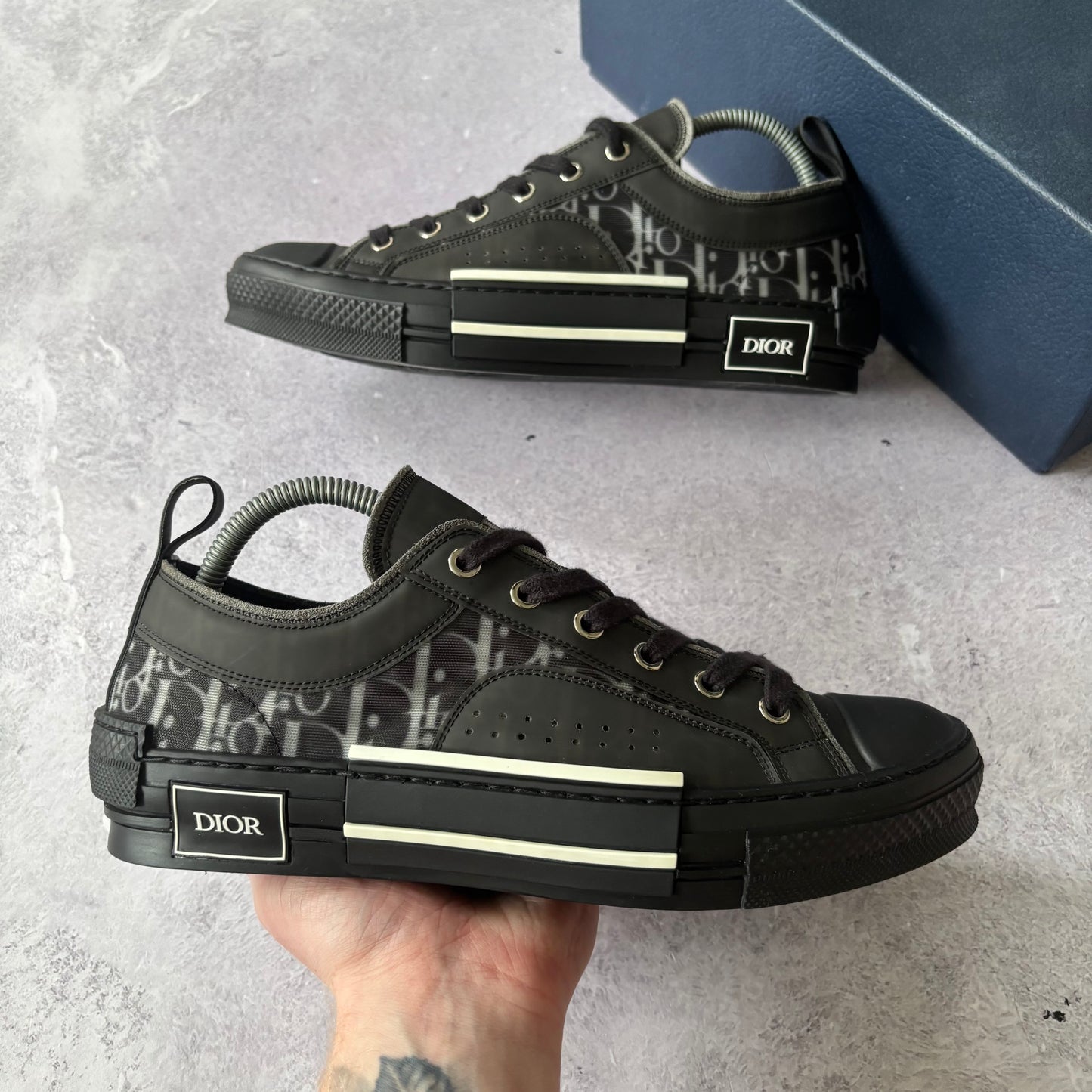 Dior B23 Low Trainers - UK 7