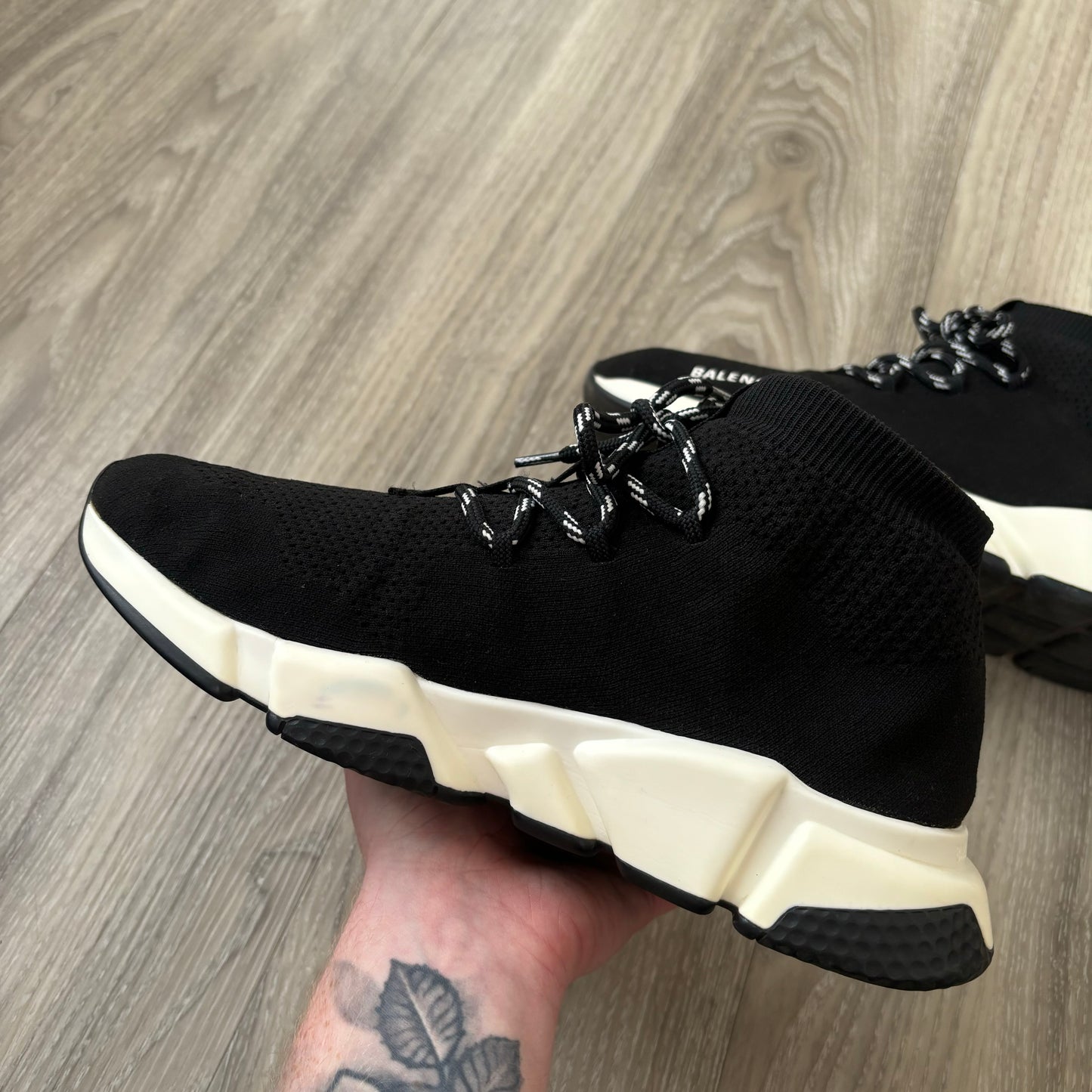 Balenciaga Speed Laced Trainers UK 8