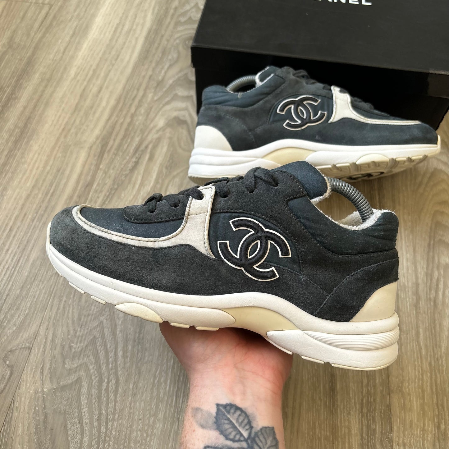 Chanel Runner Trainers UK 7.5