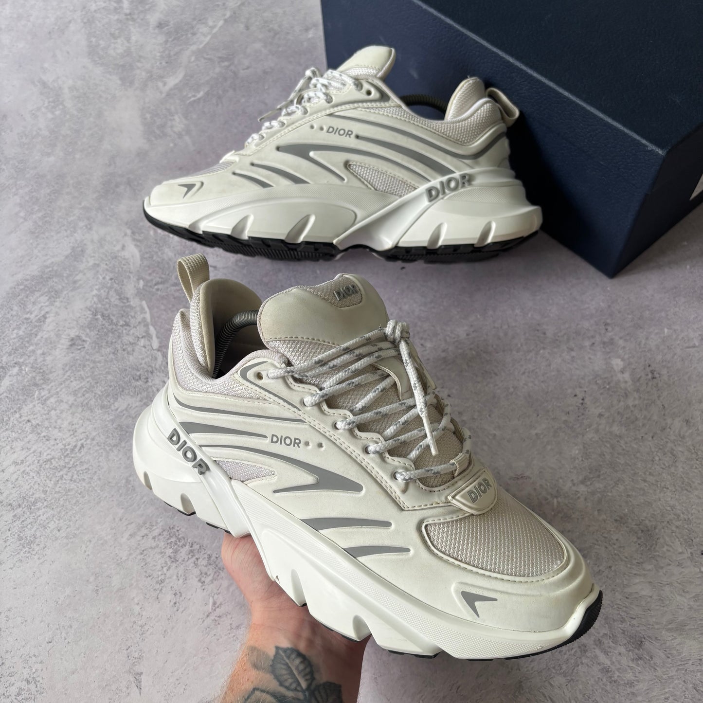 Dior B44 Trainers - UK 8