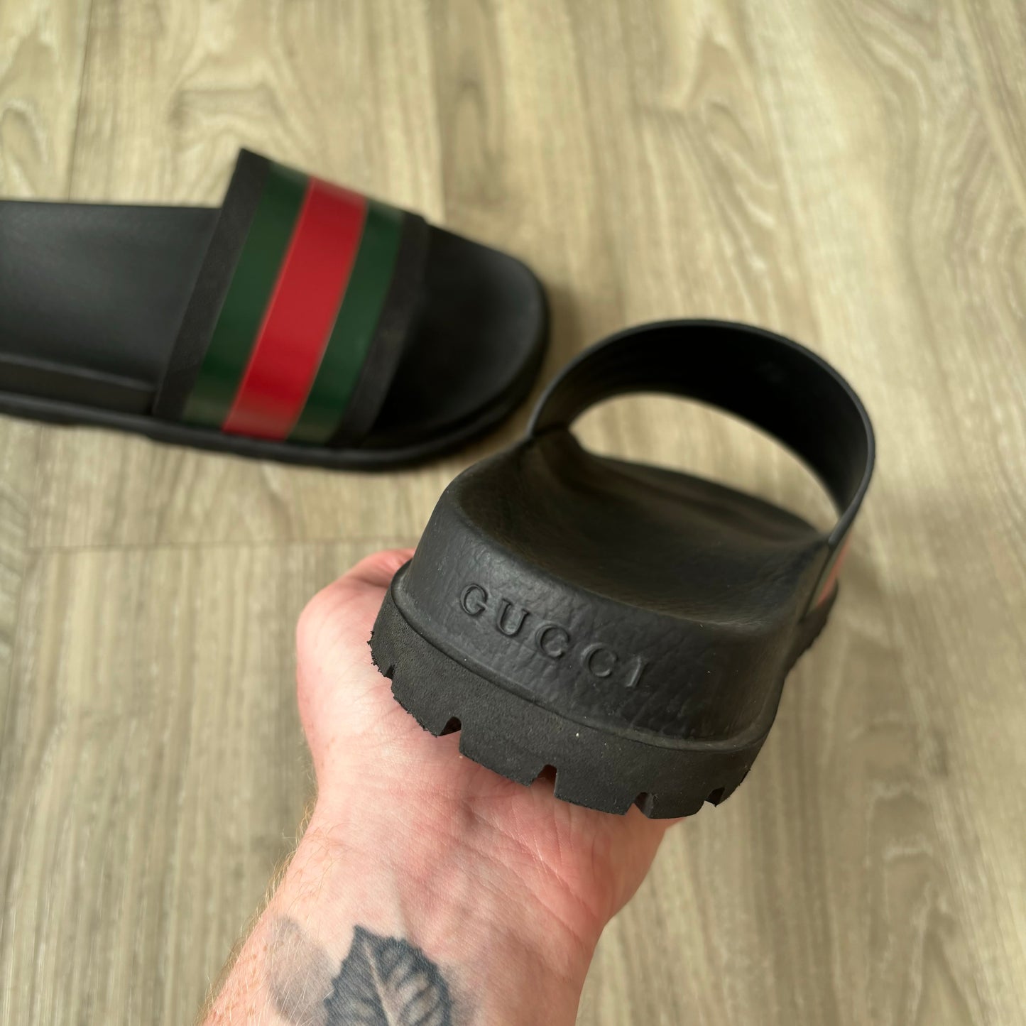 Gucci Sliders UK 8