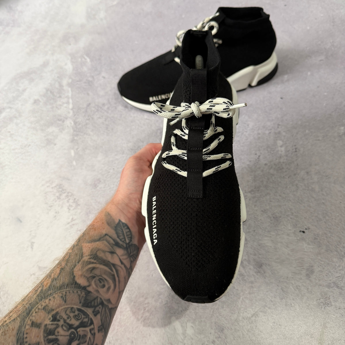 Balenciaga Speed Laced Trainers - Fits UK 8