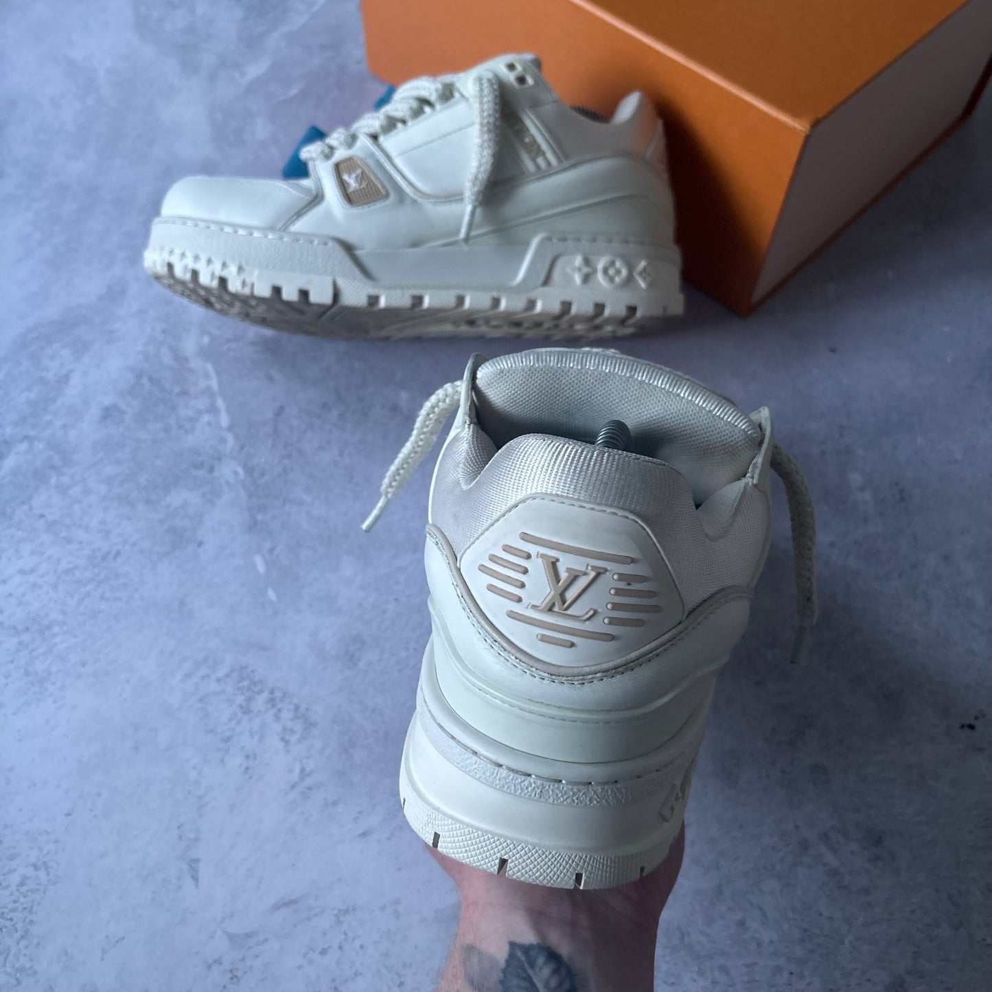 Louis Vuitton Maxi Trainers - Fits UK 10