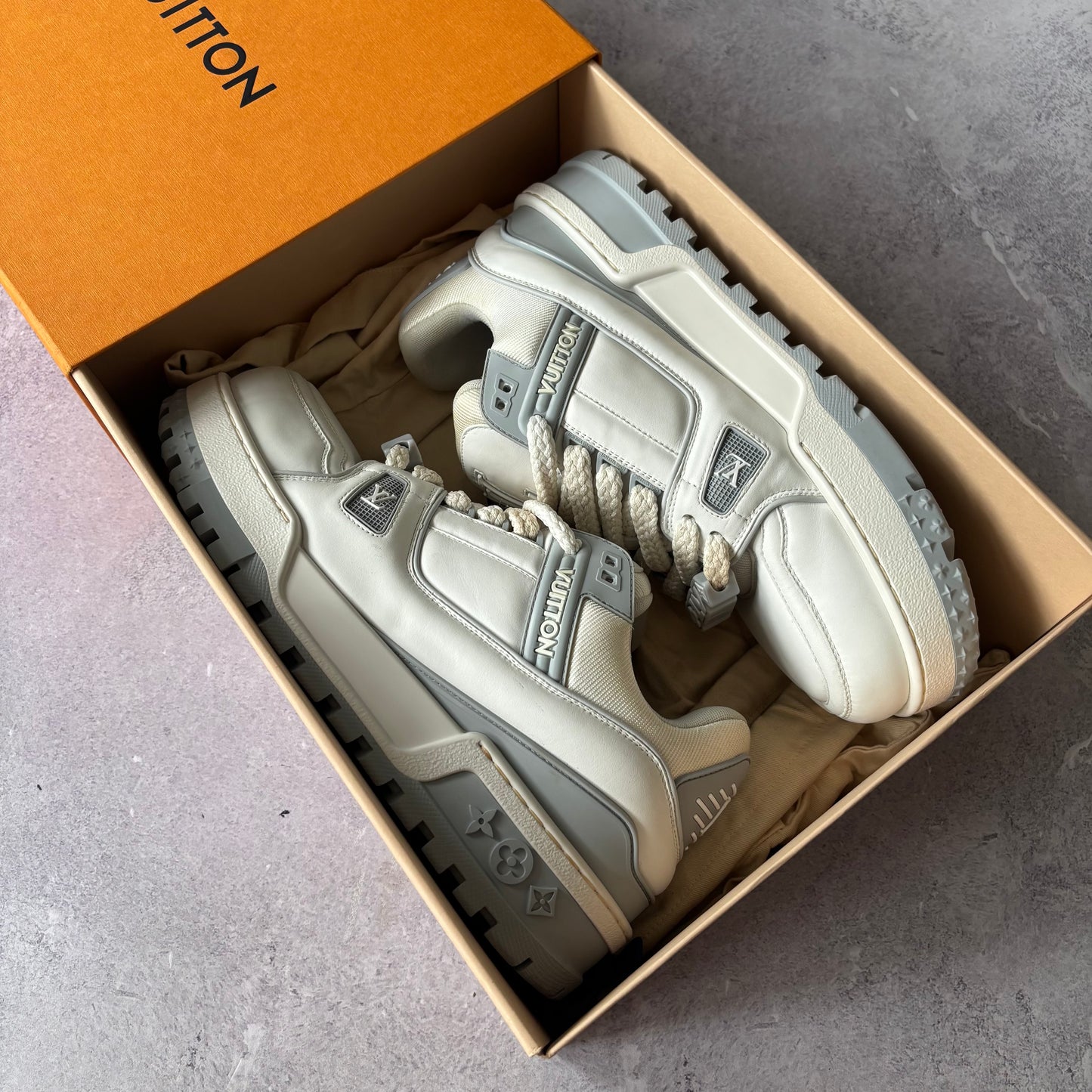 Louis Vuitton Maxi Trainers - Fits UK 10.5