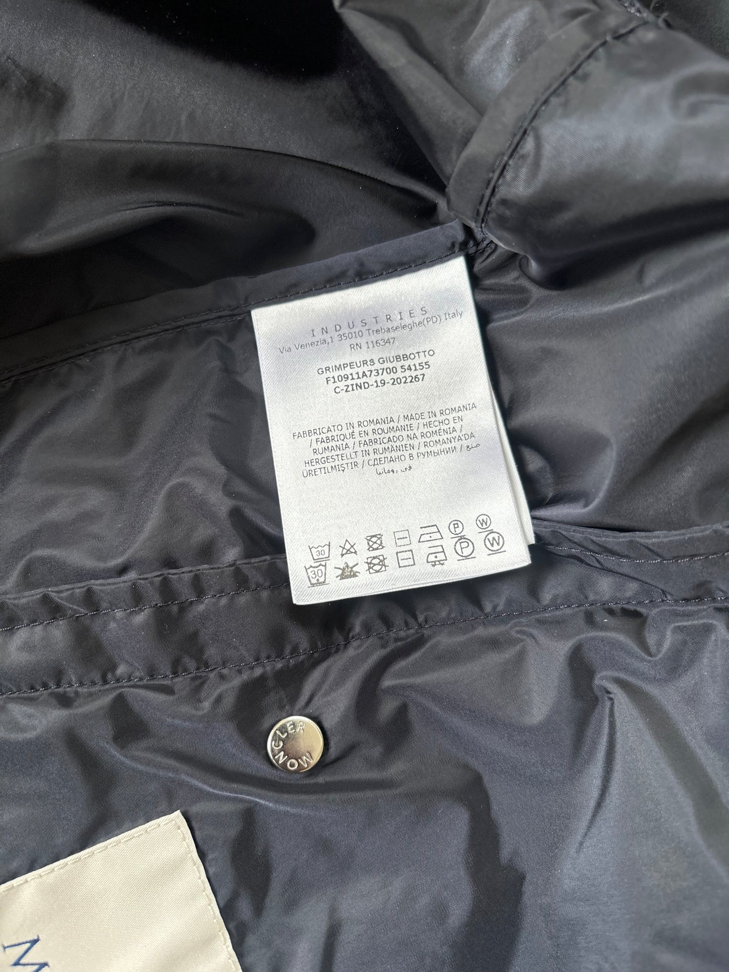 Moncler Grimpeurs Jacket Navy