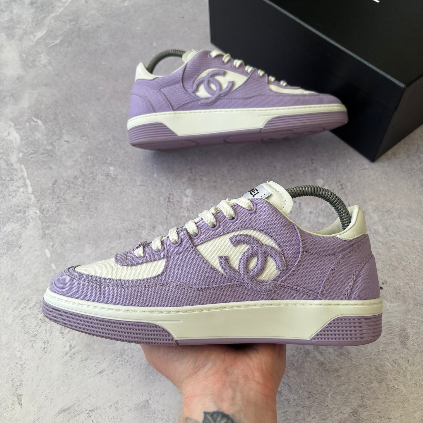 Womens Chanel Trainers - Fits UK 5.5/6