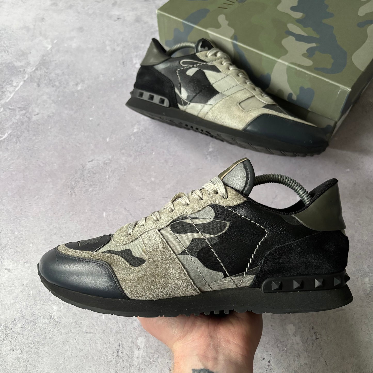 Valentino Rockrunner Trainers - Fits UK 7.5