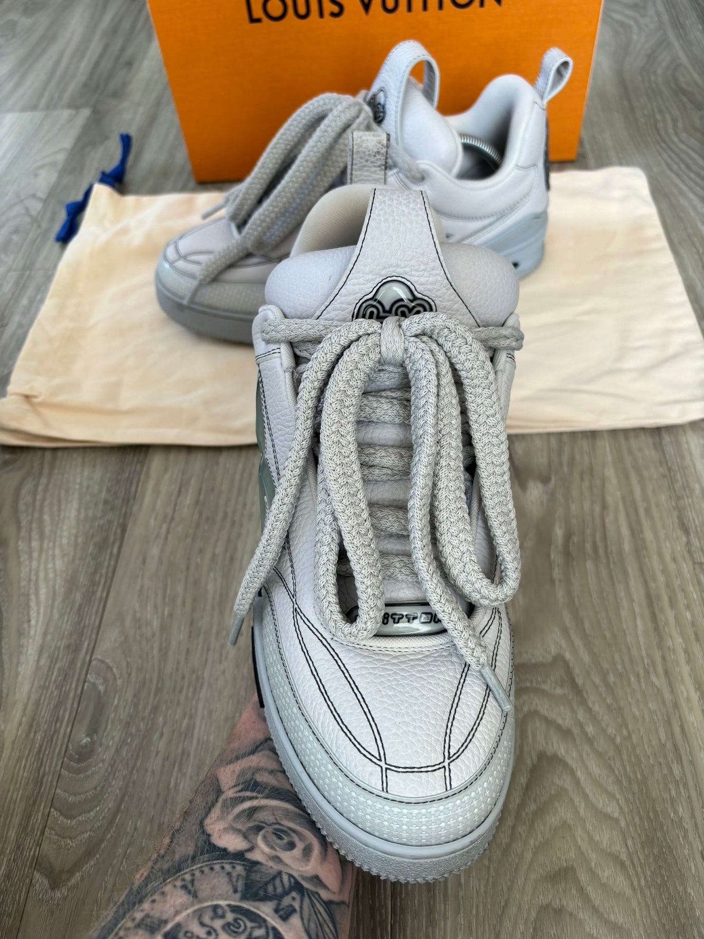 Louis Vuitton Skate Sneakers UK 10/10.5