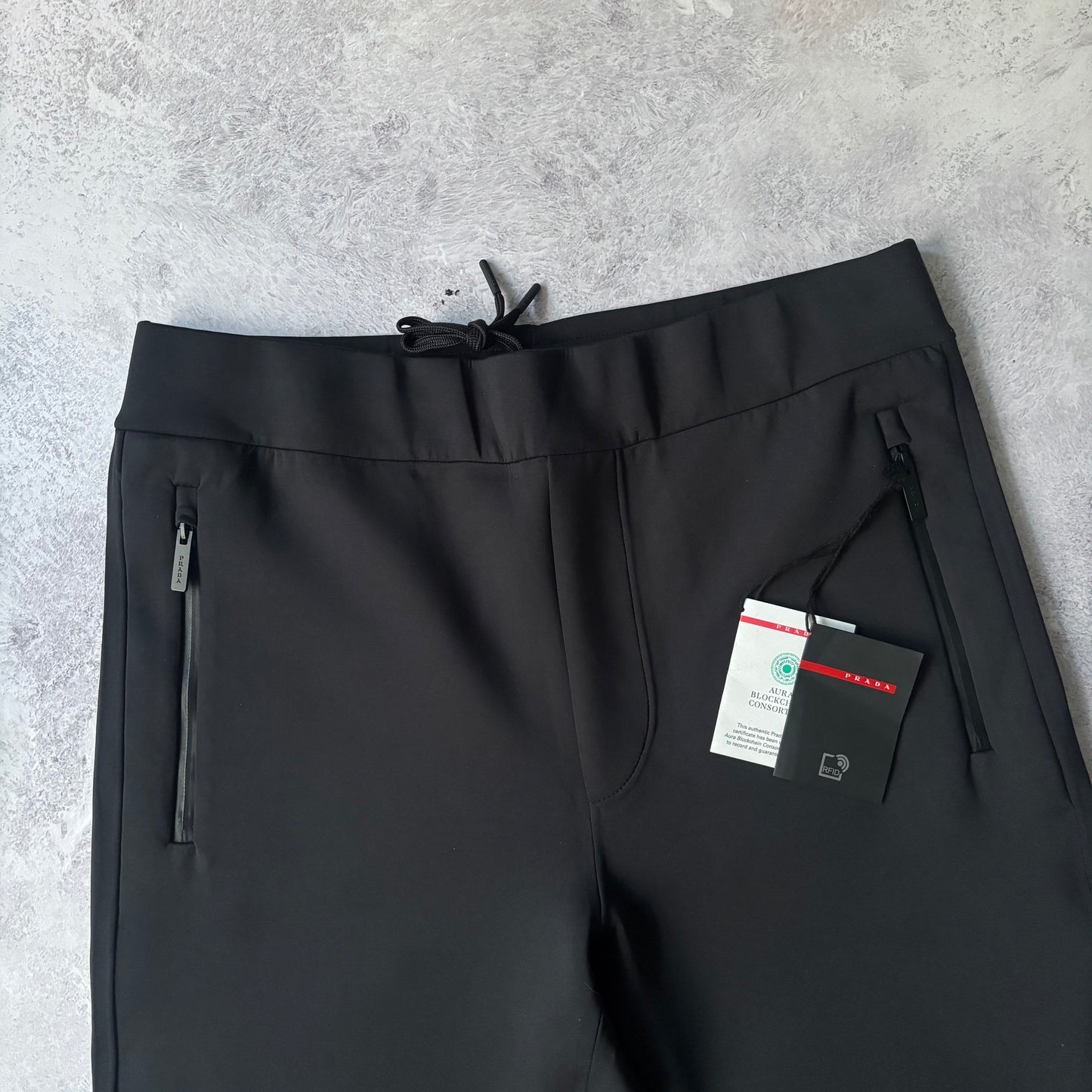 Brand New Prada Linea Rossa Sweat Pants - Large