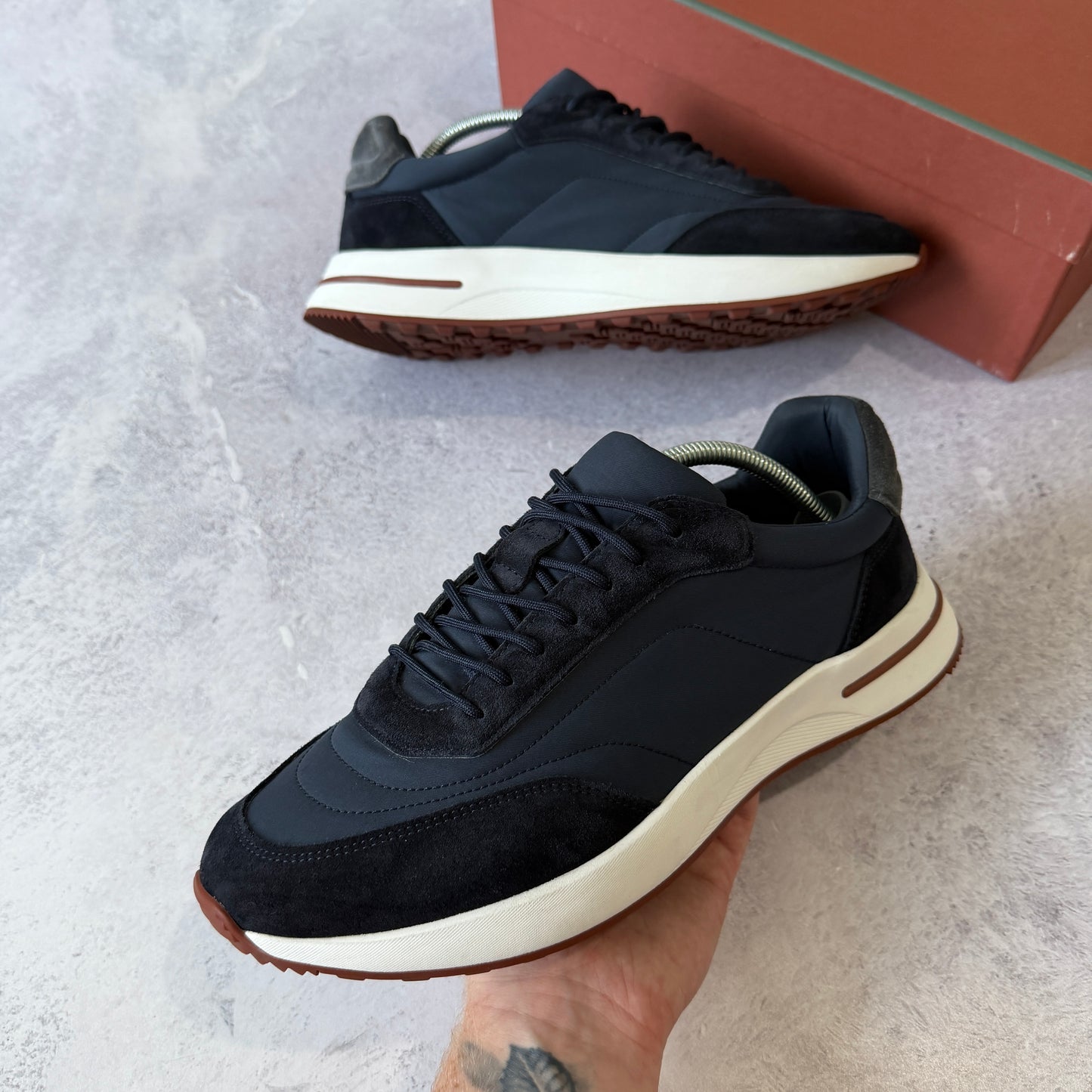 Loro Piana Weekend Walk Trainers - Fits UK 8