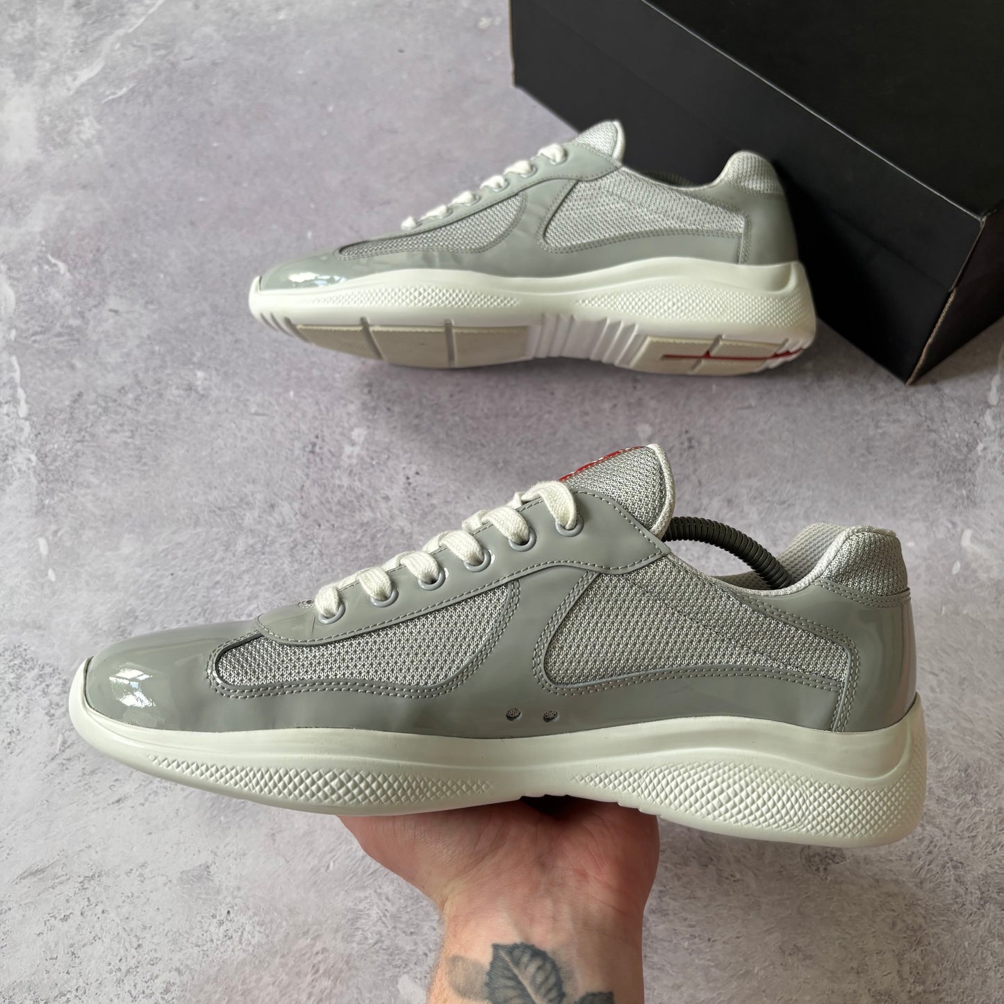 Prada America Cup Trainers - UK 9.5