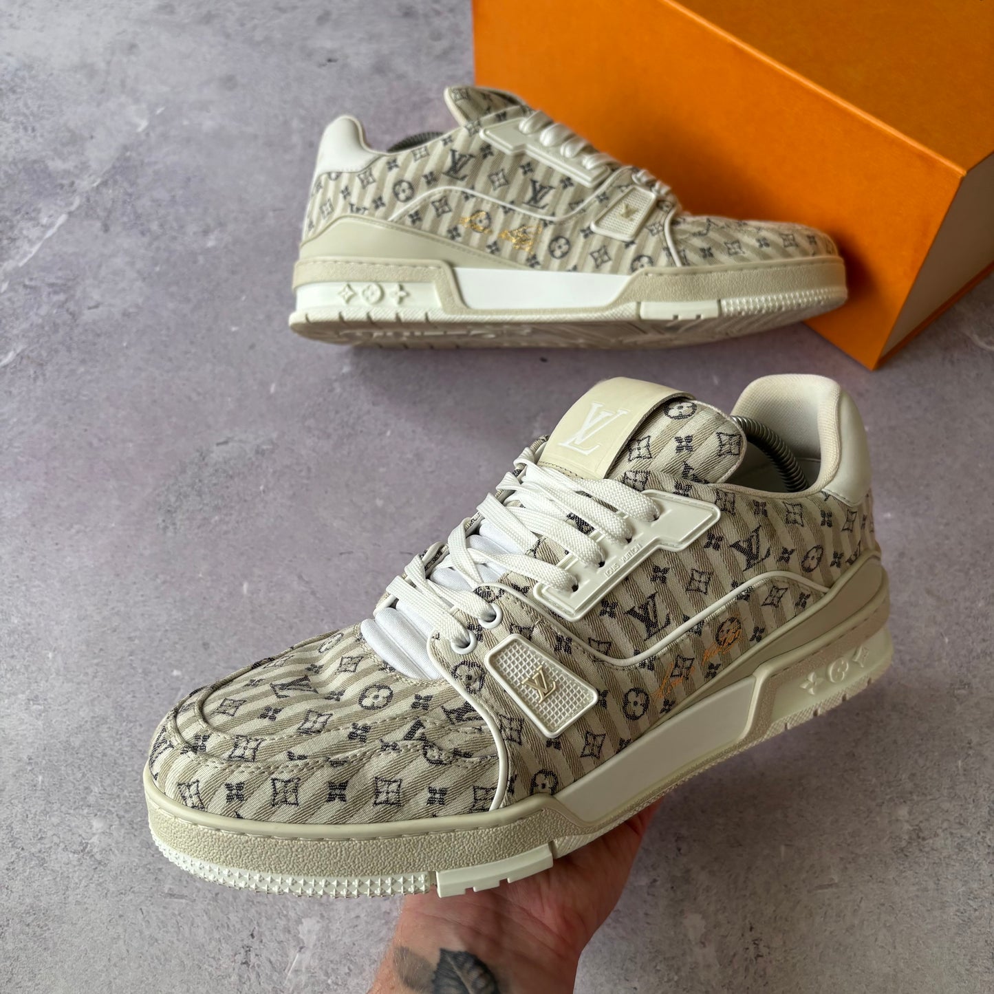 Louis Vuitton Trainers - Fits UK 10