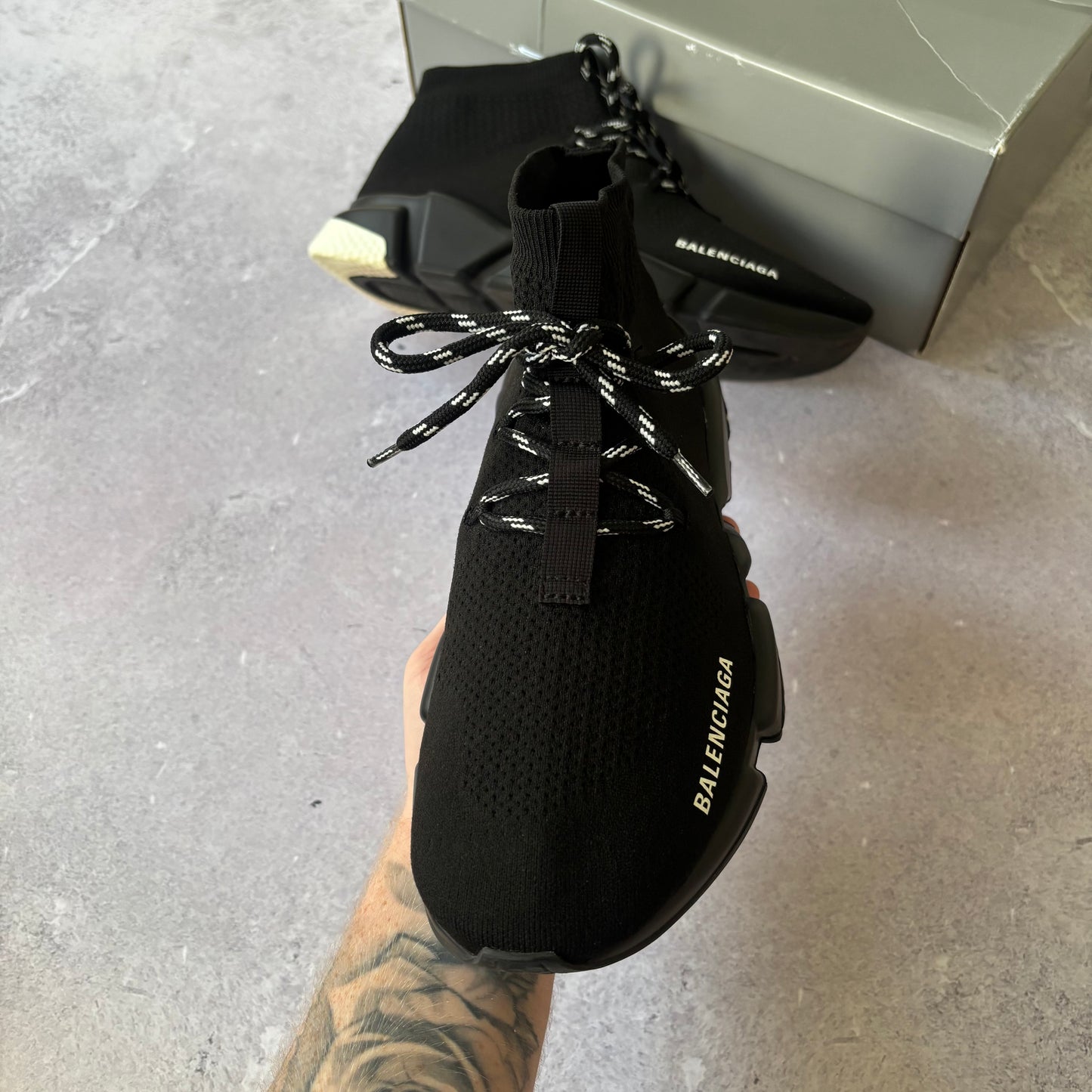 Balenciaga Speed Laced Trainers - Fits UK 8