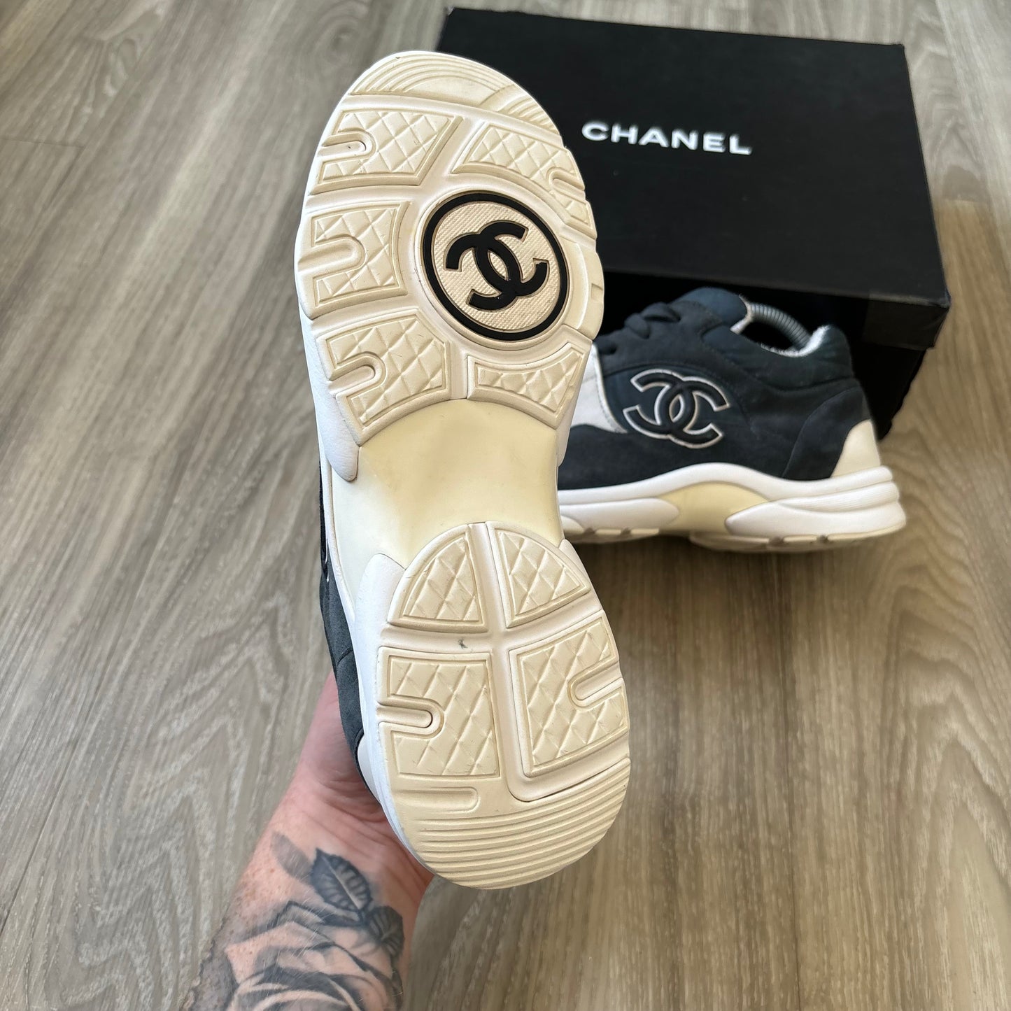 Chanel Runner Trainers UK 7.5