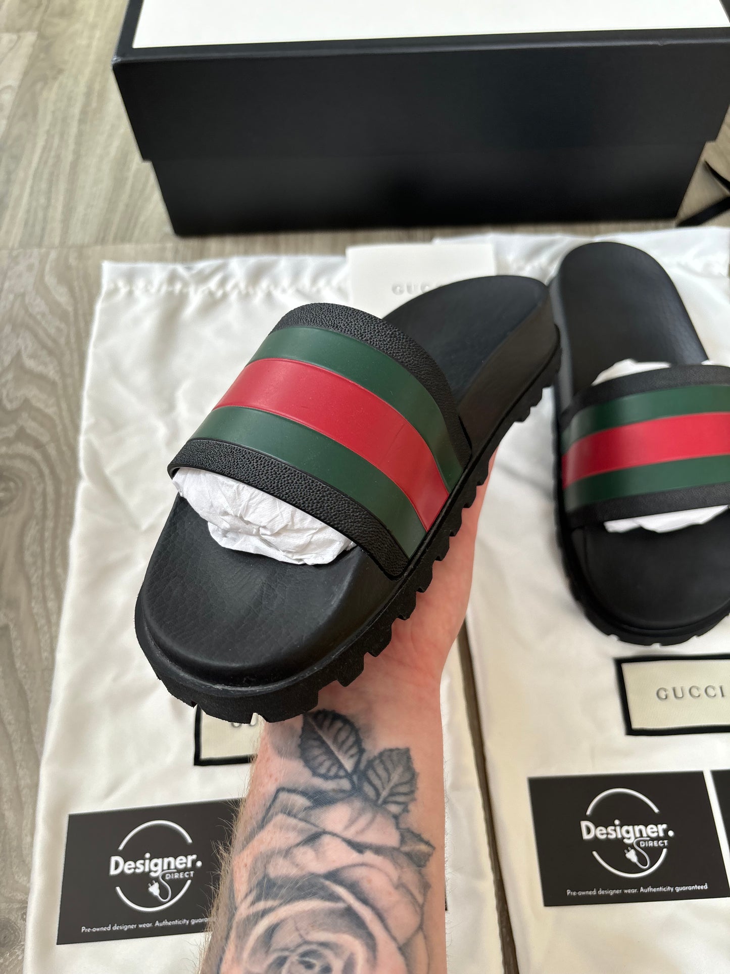 Gucci Sliders UK 6